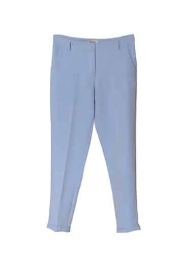Pantalon Tailleur bleu ciel